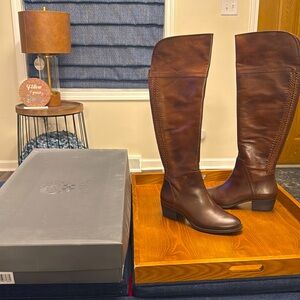 Vince Camuto all leather over the knee boots